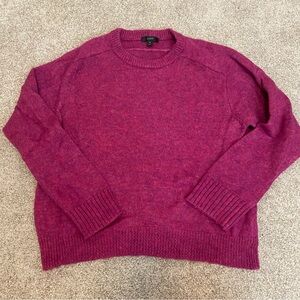 J.Crew Pink Cozy Super-Soft Crewneck Sweater 💕 size M